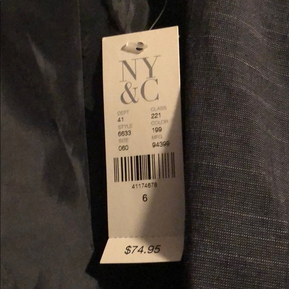 WOMEN’S NY & Company 7th Avenue Suit Blue - Picture 2 of 6